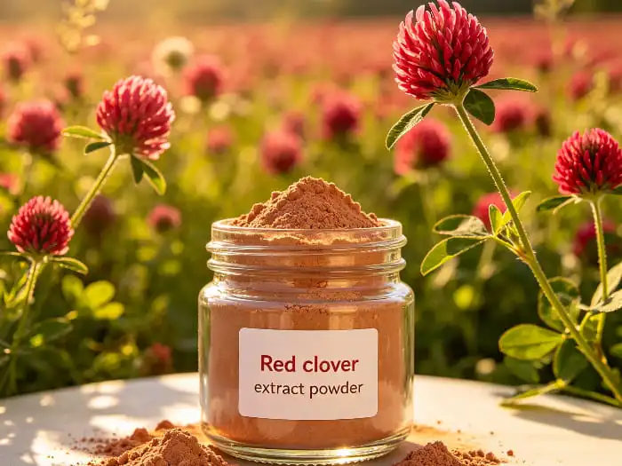 Organic Red Clover Powder in Skincare & Personal Care
